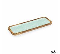 Centrotavola Gift Decor GMC-147-2370-3 Bianco Marrone Verde Poliestere Resina
