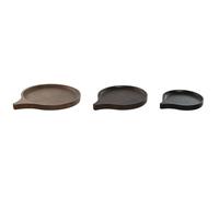 Centrotavola Home ESPRIT Marrone Nero Marrone Chiaro Legno di mango 37 x 31 x