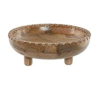 Centrotavola Home ESPRIT Naturale Legno di mango 25 x 25 x 9 cm