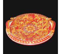 Centrotavola in Ceramica artistica di Caltagirone soprammobile dipinto a mano