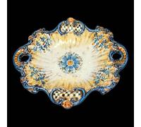 Centrotavola in Ceramica di Caltagirone Artigianale soprammobile patto da parete