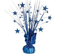 Centrotavola spray in lamina blu vibrante, 30,5 cm (confezione da 1), ideale per feste, eventi e celebrazioni