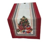 Centrotavola striscia rettangolare tavolo Runner Gobelin 45x140 Natale
