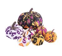 Centrotavola vegetale in tessuto realistico con zucche finte | Zucche autunnali per il Ringraziamento, Halloween, feste, matrimoni, casa, camino, mensola