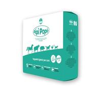 Centrovete - PipiPopo Tappetini Igienici Assorbenti Monouso - Per Cani e Gatti - Traversine con Design a 5 Strati - Angoli Adesivi e Neutralizzazione degli Odori - 1 Confezione da 100 Pezzi - 60x60cm