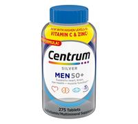 Centrum Silver Uomini 50+ Multivitamina, 275 Compresse, Venditore UE