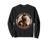 Centurione Romano con Elmo Mlitare Arte Legioni Roma Felpa