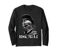 Centurione Romano con Elmo Mlitare Arte Legioni Roma Maglia a Manica