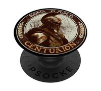 Centurione Romano con Elmo Mlitare Arte Legioni Roma PopSockets PopGrip Adesivo