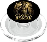 Centurione Romano Elmo armatura Arte illustrata Antica Roma PopSockets PopGrip per MagSafe