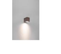CENTURY APPLIQUE LED AXO QUADRATA MONODIREZION CORTEN GU10 AXO-1GU10SC