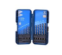 Century drill and Tool Cobalt High Speed Steel drill bit set, 26713