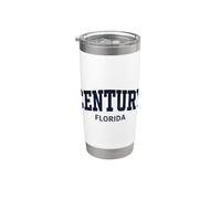 Century Florida Vintage Bicchiere termico in acciaio inox doppia parete