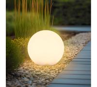 CENTURY LAMPADA LED SOLARE BOLLA D300xH280 mm 0.70W - RGB+3000K Luce calda BLL-0