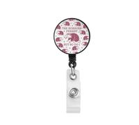 CENWA Bobina di badge sarcastico dell'opossum The Horrors Persist But So Do I per la salute mentale, regalo per gli amanti dell'opossum (Horrors Persist R UK)