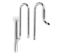 Cenyo Metal Lily Pipe Surface Skimmer Steel Stainless Inflow Outflow for Aquarium Planted Tank(12)