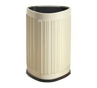 Cenz-888 Bidone della spazzatura Pattumiera, Aperta Con Base(Bianco,15L)