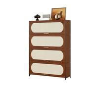 Cenz-888 Mobile Buffet Libreria angolare a 4 Ripiani con Spazio di archiviazione a Pavimento for librerie da Soggiorno, Larghezza 100 cm