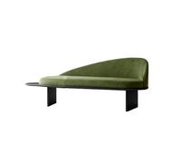 Cenz-888 Panca per camera da letto per la fine del letto Panca ai lati del letto in legno nello spogliatoio dello showroom della camera da dell'hotel for il cambio delle scarpe con schienale(Piccolo)