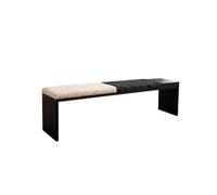 Cenz-888 Panca per camera da letto per la fine del letto Wooden Bench for Office Area Casual Coat Rack Bedroom Bed end(Grande)