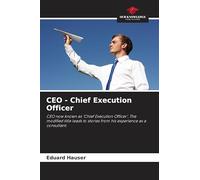 CEO - Chief Execution Officer: CEO now known as 'Chief Execution Officer'. The modified title leads to stories from his experience as a consultant.
