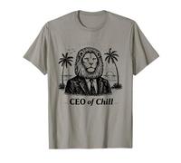 Ceo di Chill Lion Funny Boss Coworker Humor Maglietta