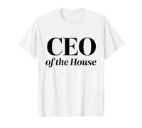 Ceo of The House Mom Life Motherhood Family Maglietta