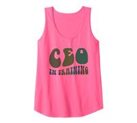 Ceo retrò in Formazione Sono Il Boss Future Black Millionaire Canotta