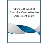 CEOE 085 Special Education Comprehensive Assessment Exam