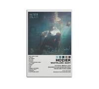 ceok Hozier Poster Wasteland, Baby! Poster da parete per soggiorno, camera da letto, 30 x 45 cm, senza cornice