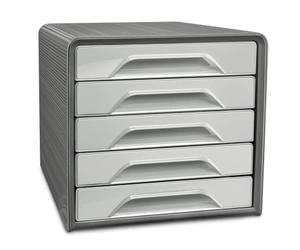 CEP - Blocco raccoglitore Smoove 7-111, colore: Grigio scuro/Grigio chiaro