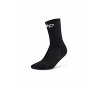 CEP Core Run Socks Mid Cut 5.0, calze da corsa, uomo, nero 45-48 Black