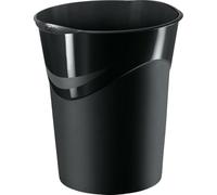 CEP - Cestino per rifiuti per ufficio, capacità: 14 L, colore: Nero
