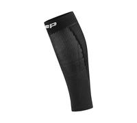 CEP Core Run 5.0 - Manicotti a compressione per polpaccio da uomo, supporto per stinco e tessuto ad asciugatura rapida per prestazioni e recupero, nero, Large