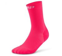 CEP Core Run Socks Mid Cut 5.0, calze da corsa, donna, rosa 37-40 Pink