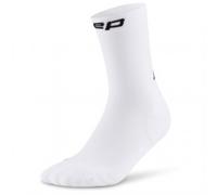 CEP Core Run Socks Mid Cut 5.0, calze da corsa, uomo, bianco 45-48 White