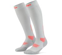 CEP Core Run Socks Tall 5.0, calze da running, uomo, grigio V Grey