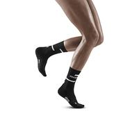 CEP Donna The Run Socks Mid Cut V4 Abbigliamento da Running Calze da Corsa Black - Nero II