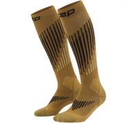 CEP Ski Touring Merino Socks Tall 3.0, calze da sci, uomo, marrone IV Brown/Anthracite