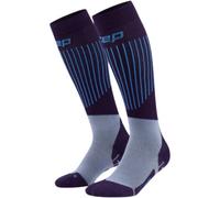 CEP Ski Ultralight Socks Tall 3.0, calze da sci, uomo, viola/blu V Dark Purple/Blue
