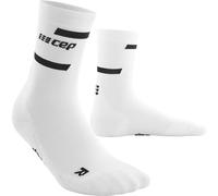 Cep - The Run Compression Socks 4.0 Mid Cut Bianco Donna
