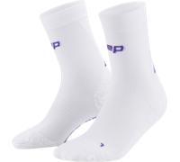 CEP Ultralight 4.0 Mid-Cut Running Socks Women Calze III Bianco