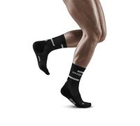 CEP Calzini da corsa a compressione da uomo 4.0 taglio medio nero (39-42 EU (III))