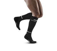 CEP Uomini The Run Socks Tall V4 Abbigliamento da Running Calzini A Compressione Black - Nero IV