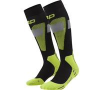 CEP Uomo Calze da sci MERINO COMPRESSION black/lime - 3