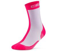 CEP - Women's Run Edition Half&Half Mid Cut 5.0 - Calze da running II | EU 34|37 fuchsia/lilla
