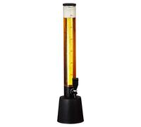 Colonna per birra con rubinetto, altezza 95 cm, capacità 3 litri, colonna per bere
