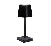 Lampada Tavolo Lampada da Comodino Regolatore Touch LED Nero USB Batteria