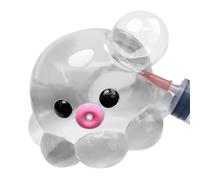 Cephalopod Sensory Squeezer - 8x8cm Multi-Texture Silicone Tool for Management, Portable Quiet Play Design for Travel School Classroom, Mental Health Support Gift for Adults Kids