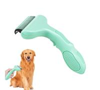 Cepillo Deshedder para perros - Cepillo de aseo para la capa inferior | Herramienta autolimpiante para depilación y eliminación de enredos de mascotas para perros de pelo largo | Cepillos pulidores re